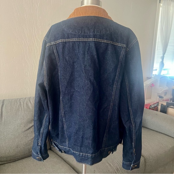 Dark Wash Route 66 Barn Jacket - Picture 8 of 14